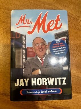 Mr. Met | Jay Horowitz Biography | Hardcover Book